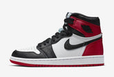 Jordan 1 Satin Black Toe